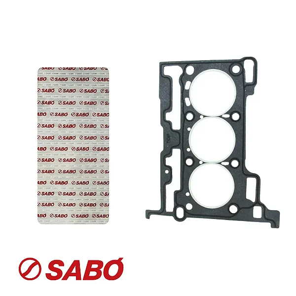 Junta de Cabeçote Ford Ka Ka+ 1.0 12V 3 Cil 2014 em diante Sigma Fibra Sabó