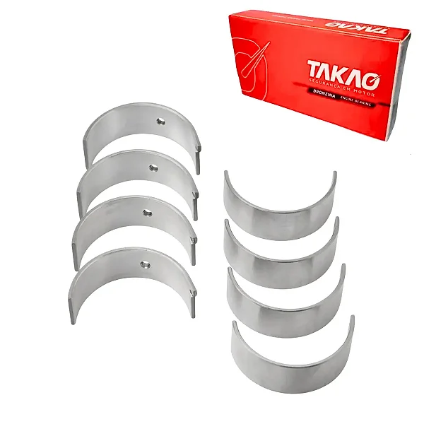 Casquilho fixo de Biela Peugeot 206 207 Hoggar 1.4 8V 206 207 Flex Gasolina com furo - Takao
