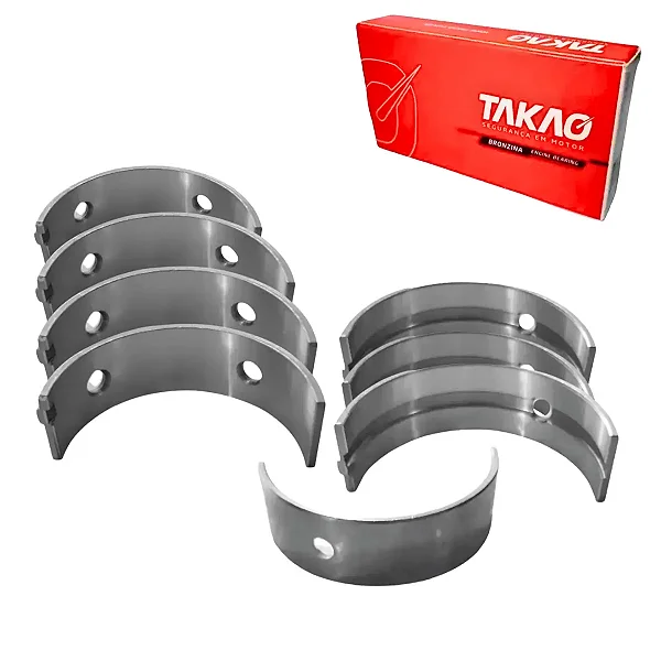 Bronzina de Mancal fixa Citroen C3 Aircross 1.4 1.5 8V TU4M com Trava Sem Flange Takao