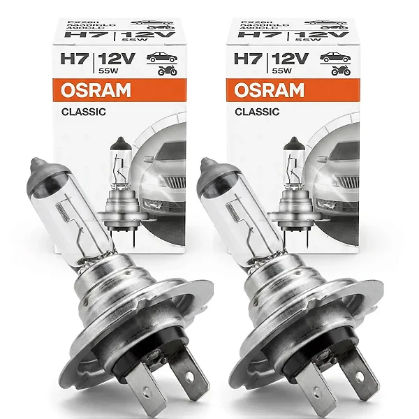 Kit 4 Lâmpadas H7 12v 55w Original Line Osram