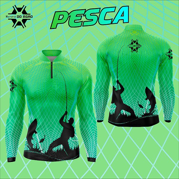 Camisa menina do agro para pesca