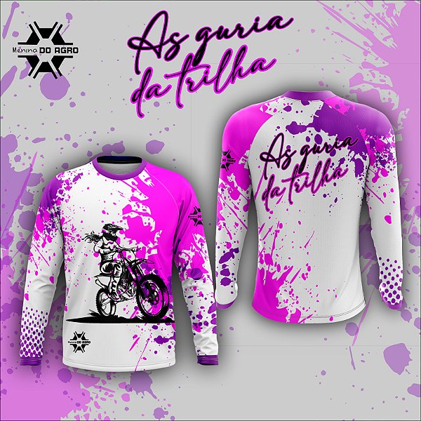 Camisa de trilha - As gurias da trilha