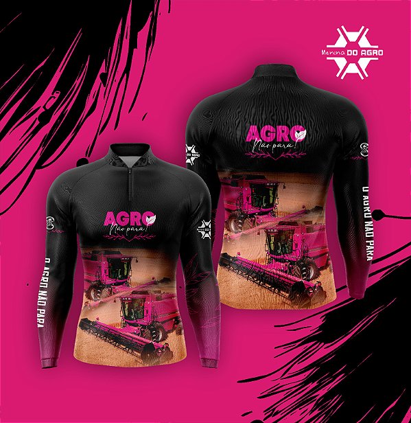 CAMISA AGRO ROSA