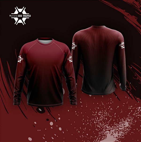 CAMISA MENINNA DO AGRO VERMELHA
