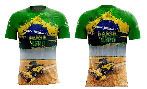 CAMISA MANGA CURTA AGRO
