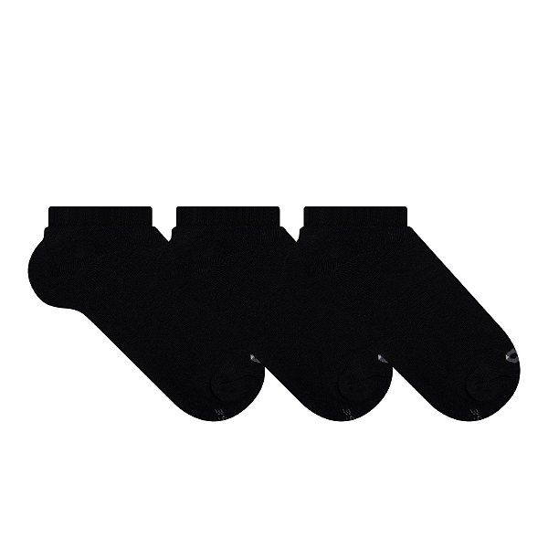 Kit 3 Pares Cano Curto especial - Tam 39 a 44