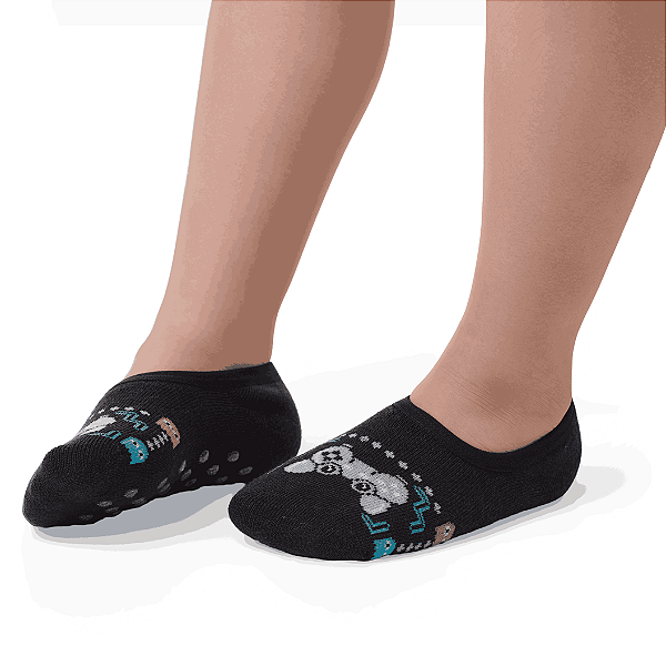 Sapatilha Infantil Com Antiderrapante