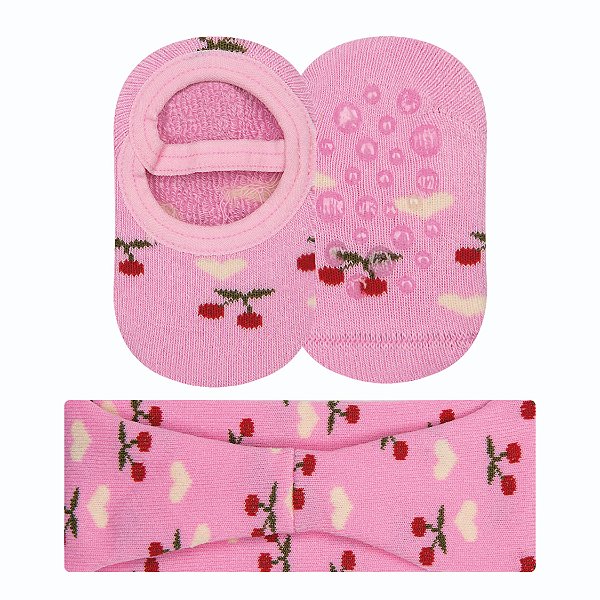 Kit Sapatilha com Faixa Bebê -  Tam 17 a 22