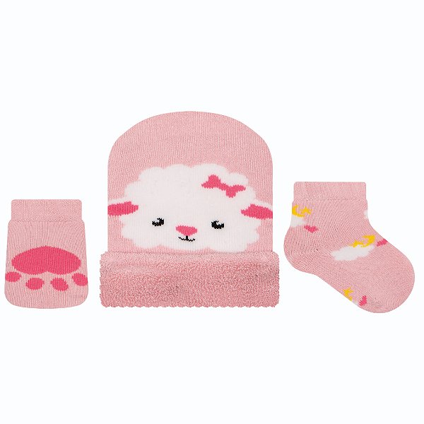 Kit Carinho Baby Recém Nascido - Tam 0 á 3 meses