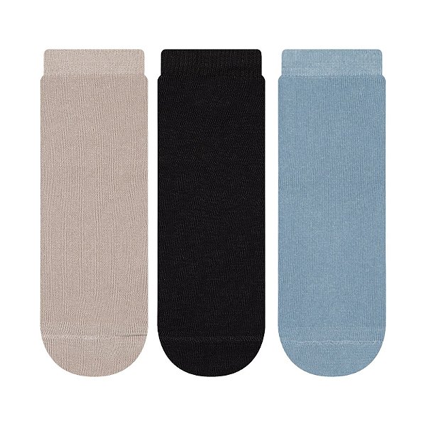 Kit 3 Pares Soquete Infantil