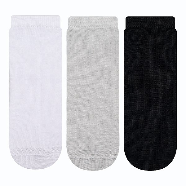 Kit 3 Pares Soquete Infantil