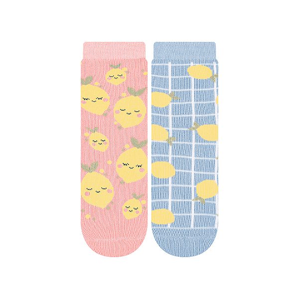 Kit 2 Pares Soquete Atoalhada