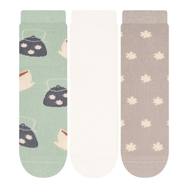 Kit 3 Pares Soquete - Tam 34 a 39