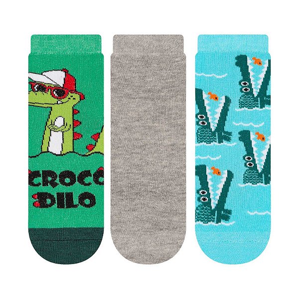 Kit 3 Pares Soquete Infantil