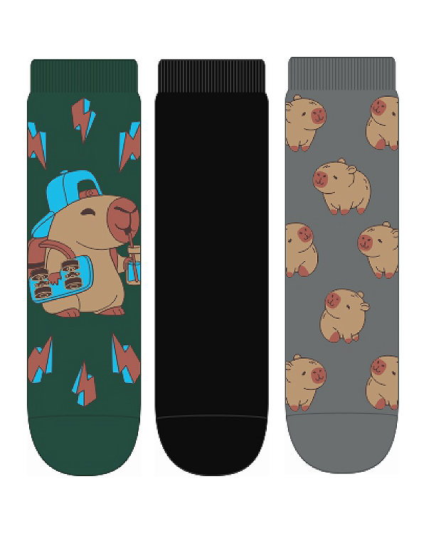 Kit 3 Pares Soquete Infantil