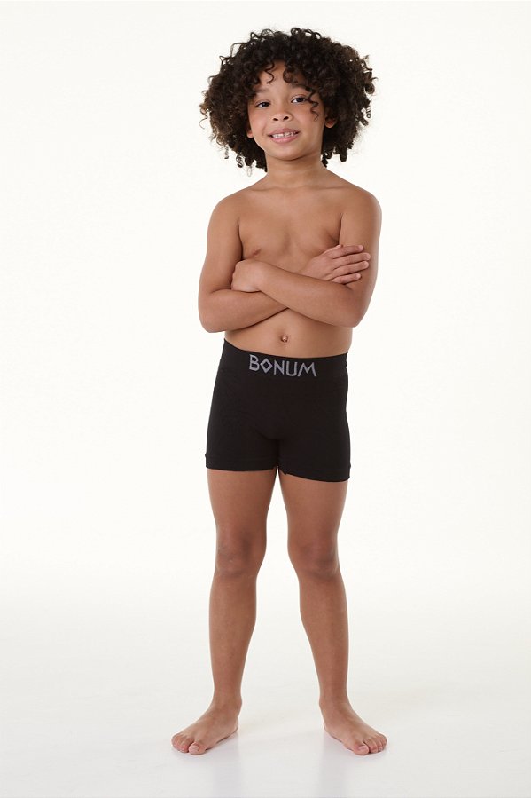 Cueca Boxer Sem Costura - Infantil