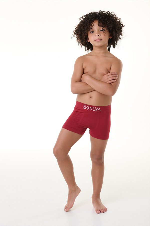 Cueca Boxer Sem Costura - Infantil