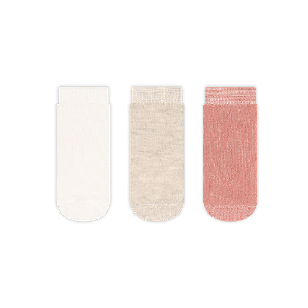 Kit 3 pares Soquete Presenteável Recém Nascido - Tam 13 a 16