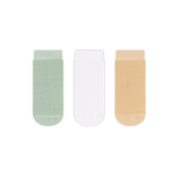 Kit 3 pares Soquete Presenteável Recém Nascido - Tam 13 a 16