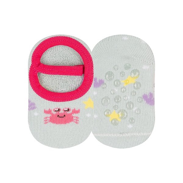 Sapatilha Bebê Antiderrapante - Tam 17 a 22