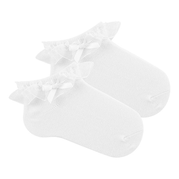 Soquete Bebê Fashion Com Laço - Tam 17 a 22