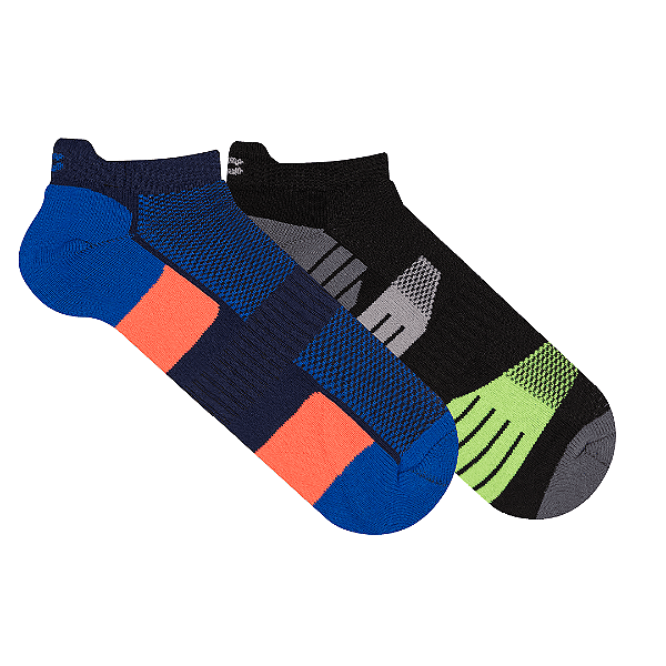 Kit 2 Pares Cano Curto Com Puxador em Poliamida - Tam 39 a 43