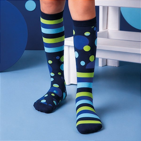 Meia Maluca 3/4 Infantil