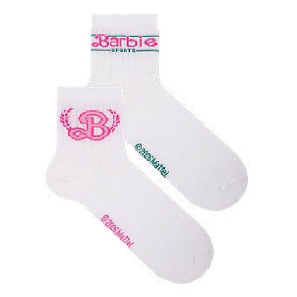 Kit 3 Pares Cano Médio Barbie Infantil e Adulto - Tam 23 a 39
