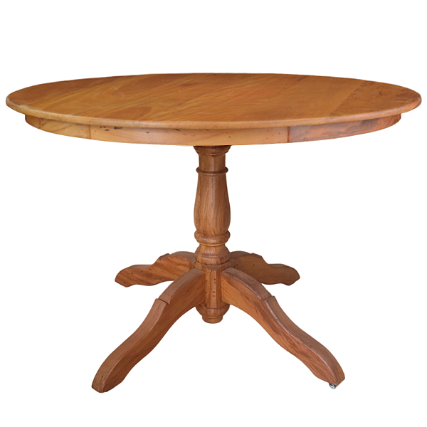 Conjunto de Jantar Rústico Mesa Arizona com 5 Cadeiras em Madeira Maciça de Demolição