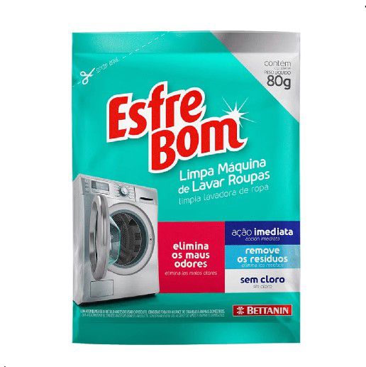 Limpa Máquina de Lavar Roupas EsfreBom - Bettanin
