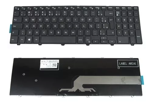 Teclado Para Dell Inspiron 15-5000 Modelo 15-5558-a50 Abnt
