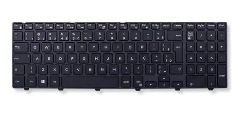 Teclado P/ Notebook Dell Inspiron 15 Série 5000 Nsk-lr0sc 1b