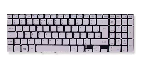 Teclado Para Note Samsung Expert X30 Np350xbe-kd2br Branco