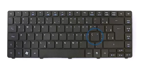 Teclado Notebook Acer Aspire E1-471-6413 Modelo Zqt Com Ç Br