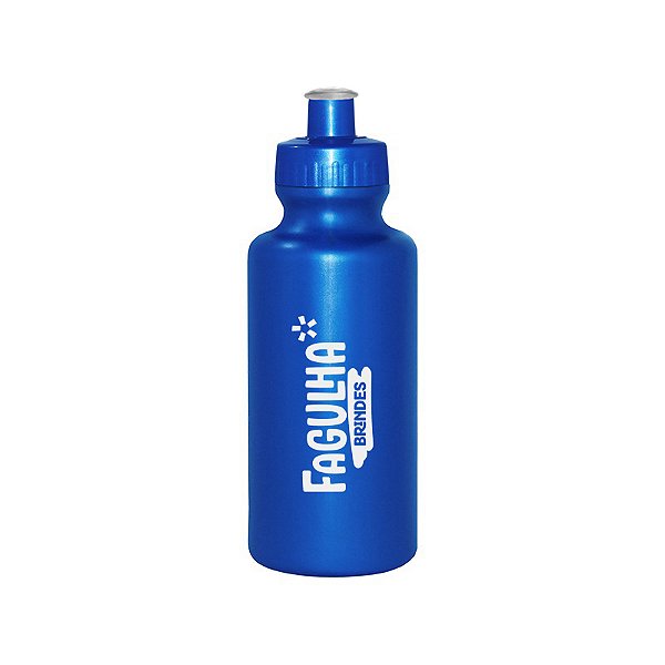 Squeeze PLástico Metalizado 550ml
