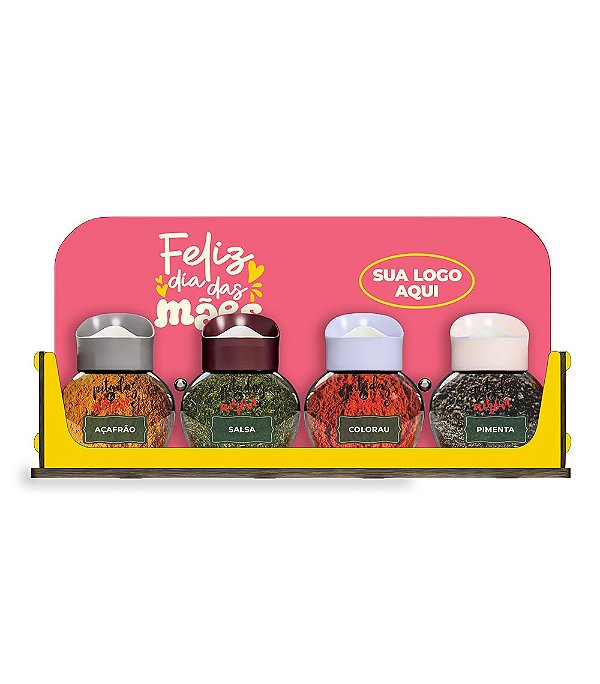 Porta Condimentos - Dia das Mães