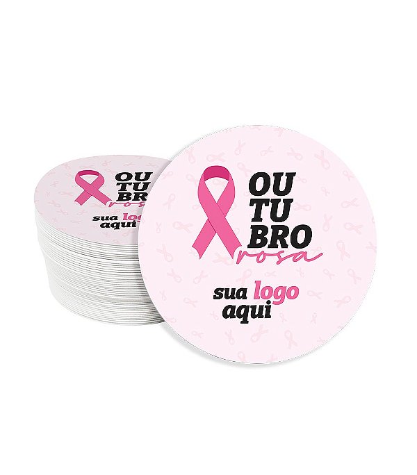 Vira Mate Personalizado - Outubro Rosa