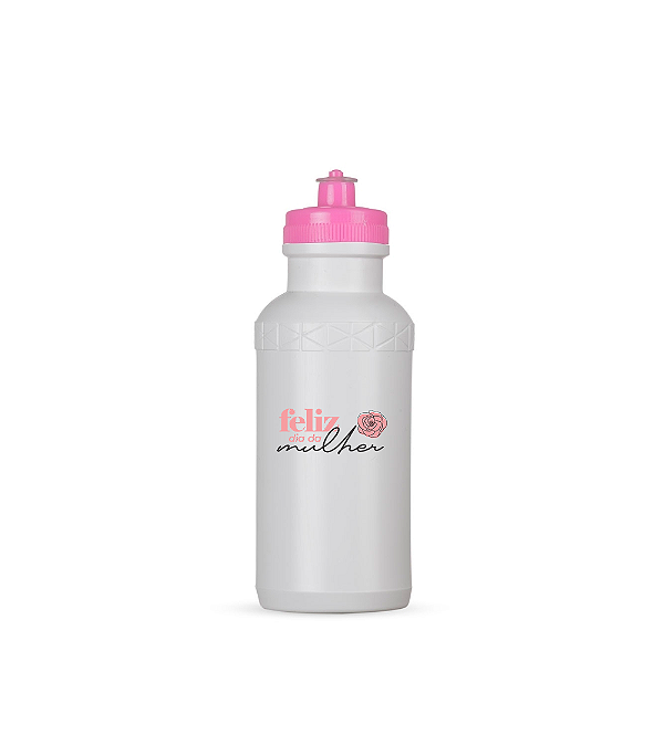 Squeeze Plástico 500ml Personalizado - Dia da Mulher