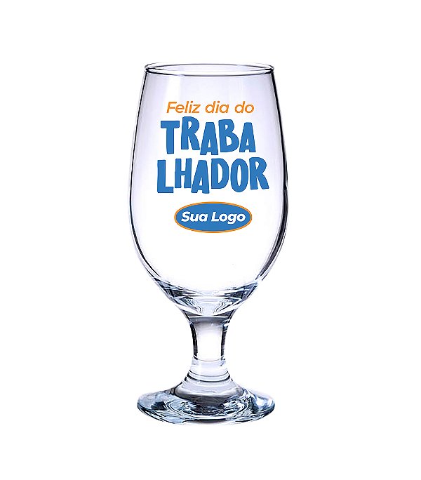 Taça Cerveja Zar 370ml - Dia do Trabalhador