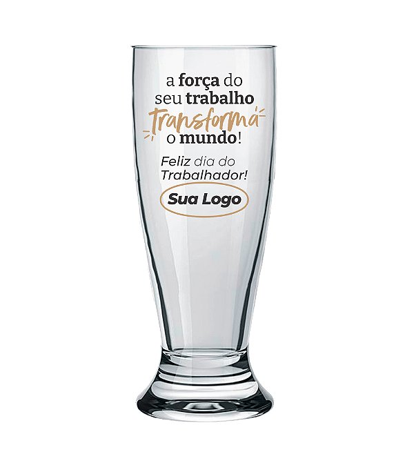 Taça Munich 300ml - Dia do Trabalhador