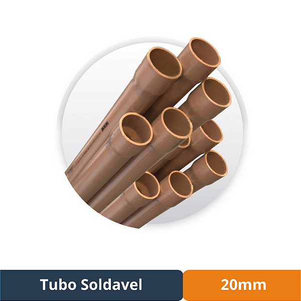 Tubo Soldável 20mm 6m  FortLev