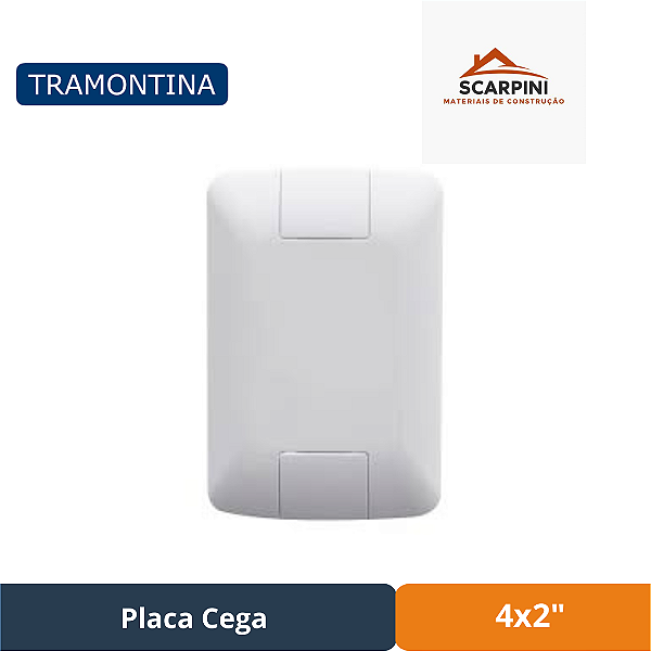 Placa Cega 4x2 Tramontina