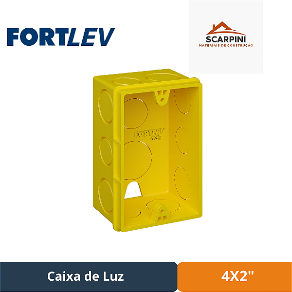 Caixa de Luz 4x2" - FortLev