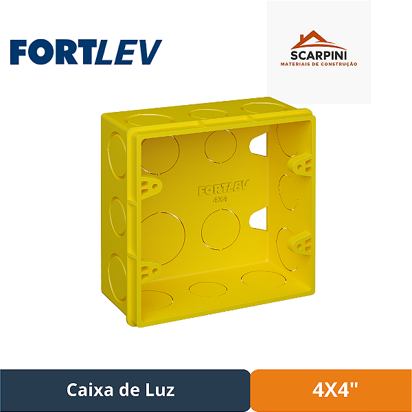 Caixa de Luz 4x4" - FortLev