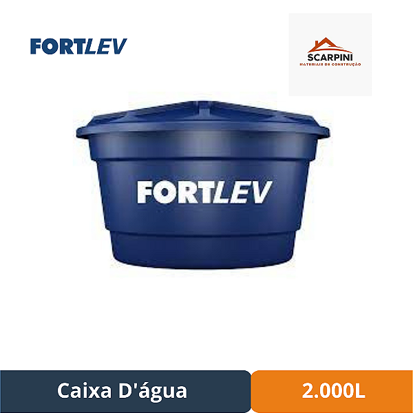 Caixa D'agua 2.000L - FortLev