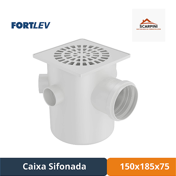 Caixa Sifonada 150X185X75 - Fort lev