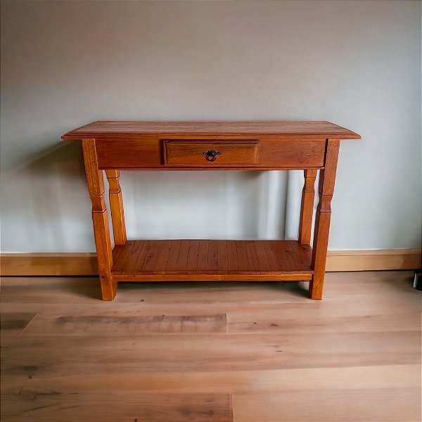 Aparador Rustico 120cm Madeira Maciça