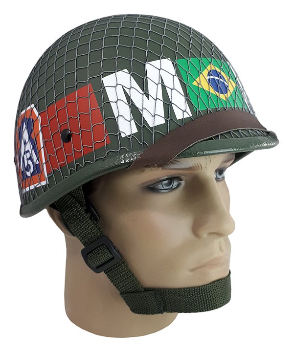 Capacete M1 Feb Força Expedicionária Brasileira M1br 16