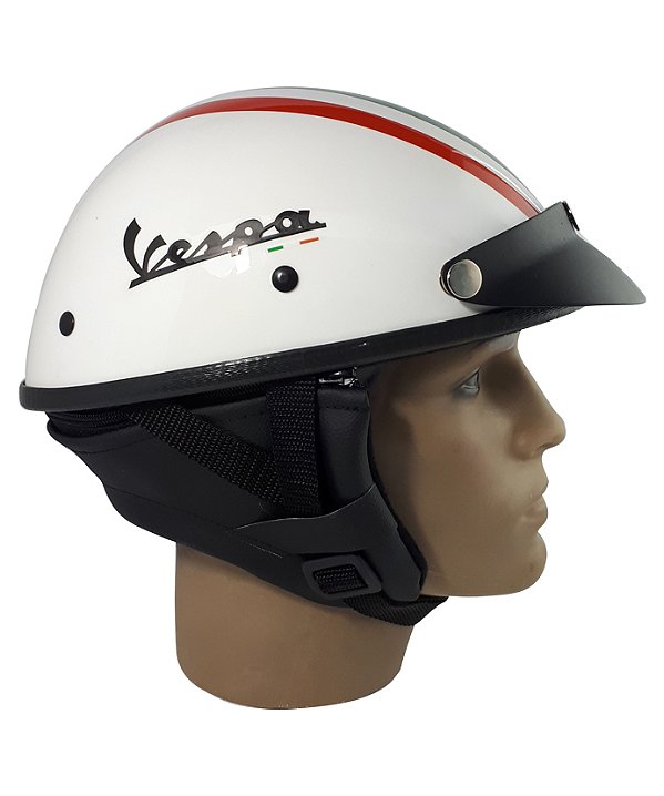 Capacete Coquinho Vespa Moto Scooter Elétrica Bike Ccc064