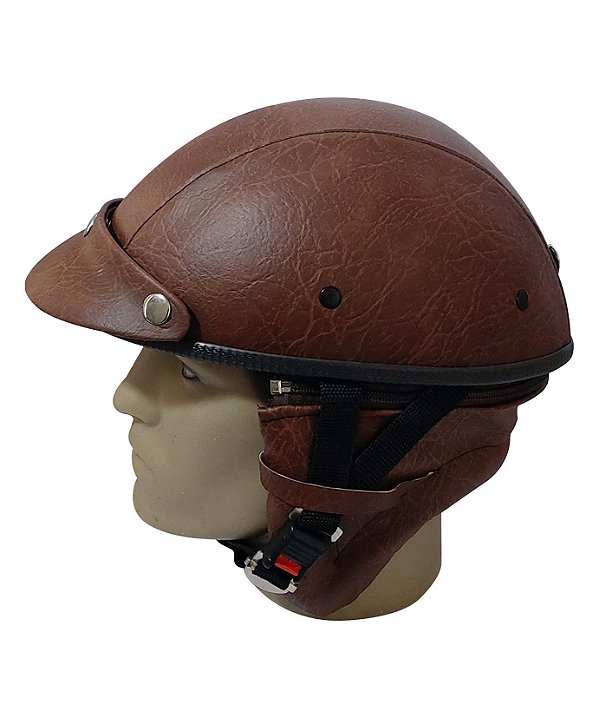 Capacete Coquinho Scooter Elétrica Custom Vintage Ccc091